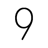 ９ の書き方 漢字の正しい書き順 筆順