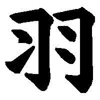 羽 の書き方 漢字の正しい書き順 筆順