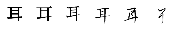 書体による違い 書体による違い
